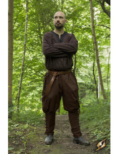 Pantaloni medievali marroni con lacci, Epic Armoury