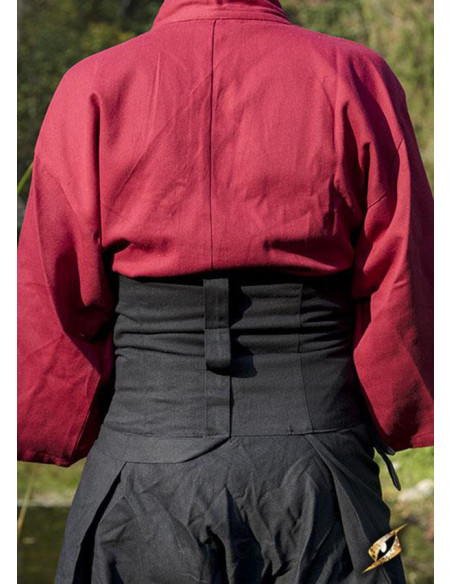 Pantaloni neri da samurai giapponesi,...