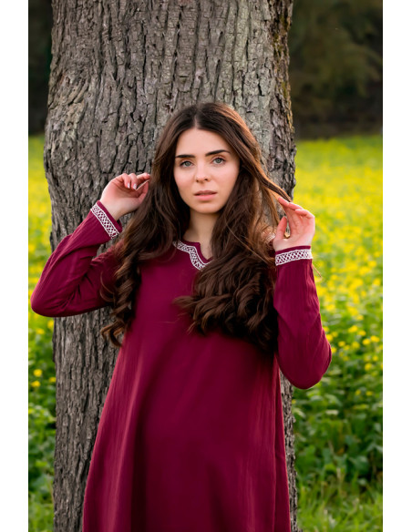 Abito lungo vichingo modello Brigida,...