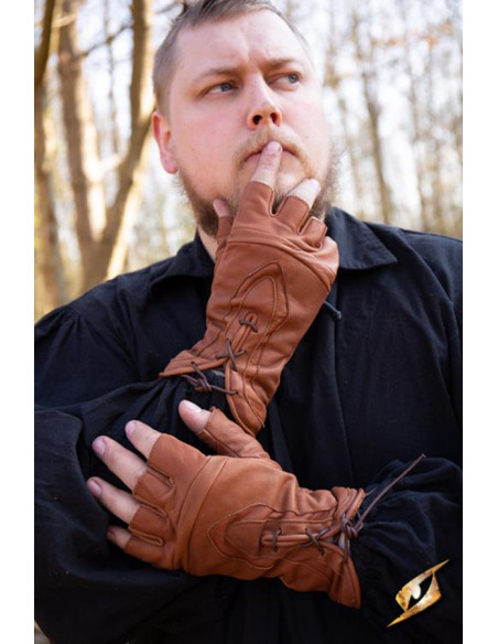 Guanti fantasia Pícaro in pelle...