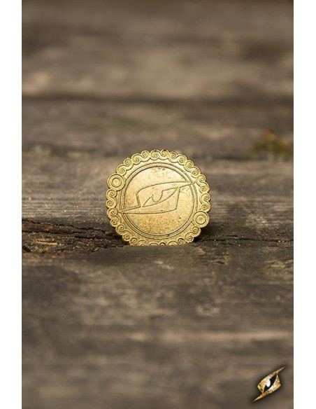 Set di 30 monete Drago, colore oro