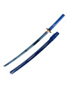 Katana blu pratica base con scatola