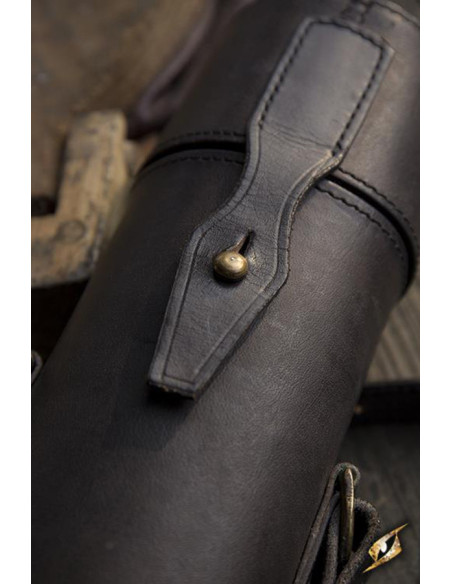 Portapergamena con cinturino in pelle...