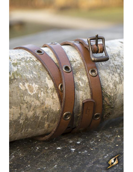Bracciale multicinturino in pelle...