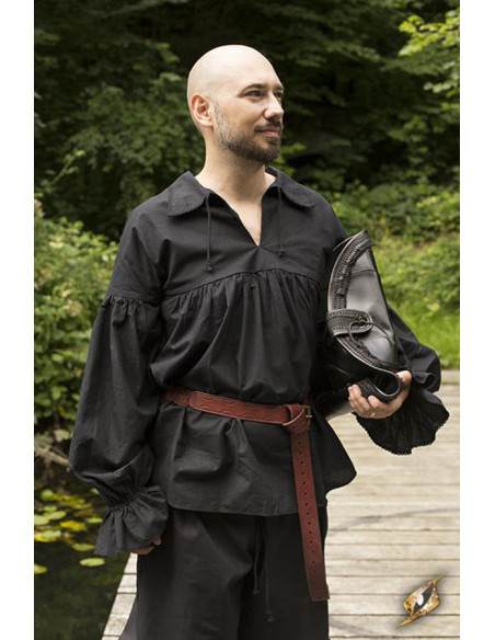 Camicia rinascimentale in cotone...