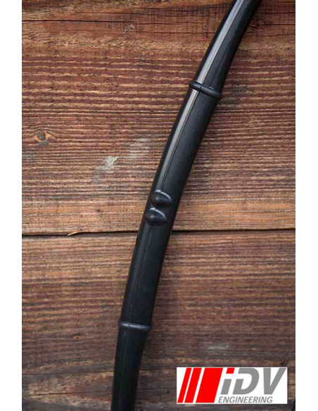 Fiocco medievale IDV nero. 120 cm. lungo