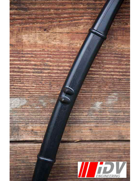 Fiocco medievale IDV nero. 140 cm. lungo