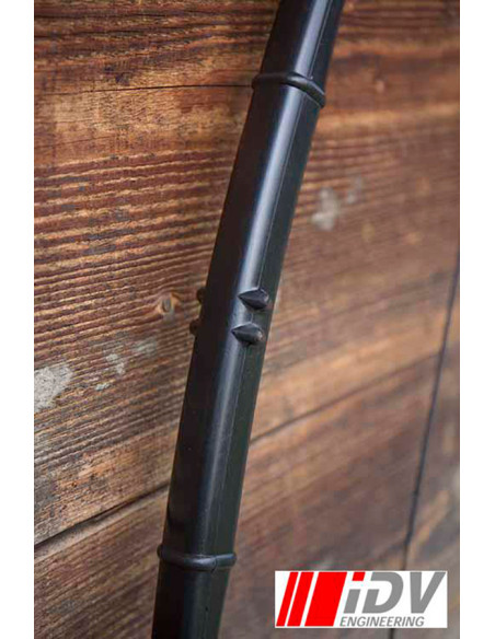 Fiocco medievale IDV nero. 140 cm. lungo