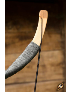 Arco medievale grigio da usare a cavallo. 118cm. 2