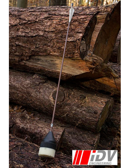 Freccia ad arco a testa piatta,...