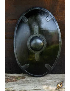 Scudo ausiliario romano per LARP, 90x60 cm.