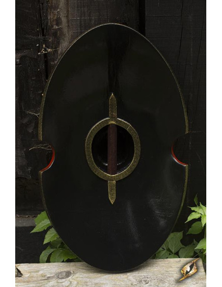 Scudo ellittico Soldati romani, 70x45...