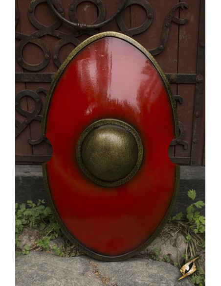 Scudo ellittico Soldati romani, 70x45...