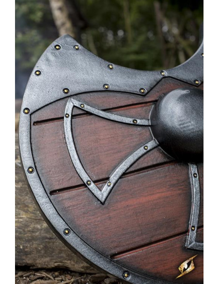 Scudo gobbo medievale per LARP, ø 55 cm.