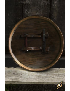 Scudo greco Leonida del 300 in lattice, ø 70 cm. 2