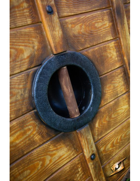 Scudo Viking Thegn per LARP, ø 80 cm.