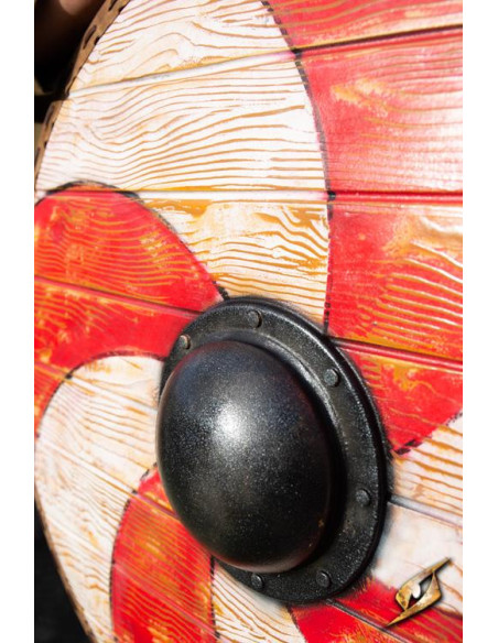 Scudo Viking Thegn per LARP, ø 80 cm.