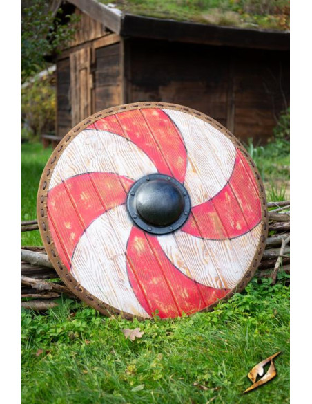 Scudo Viking Thegn per LARP, ø 80 cm.