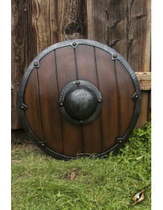 Scudo vichingo-sassone per LARP, ø 69 cm.