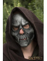 Maschera viso teschio d'argento