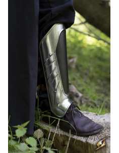 Set di bracciali e schinieri di protezione in acciaio 2