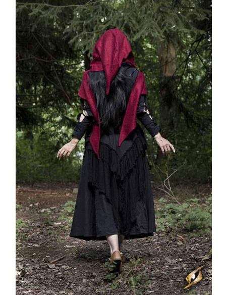 Cappuccio Altair rosso scuro