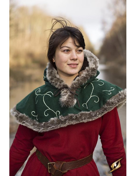 Lacci del cappuccio medievali verdi