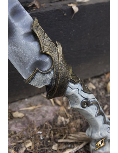 Spada scimitarra in osso di lattice...