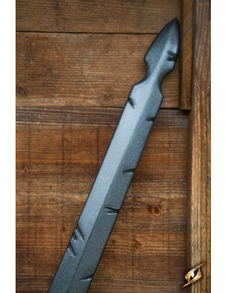 Spada a due mani con tacche in...