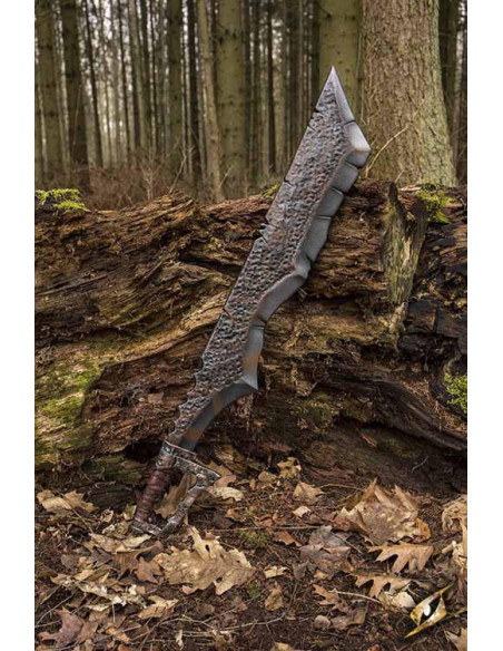 Orco spada lunga in lattice per LARP,...