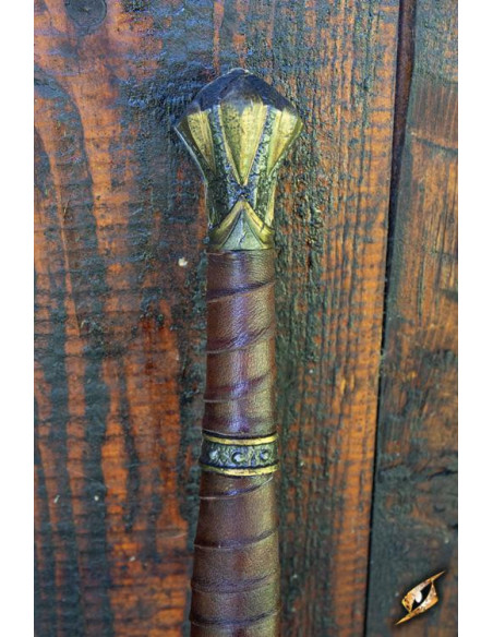 Spada a due mani con tacche in...