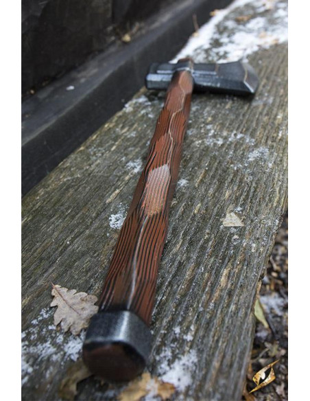 Ascia in lattice per LARP, 55 cm.