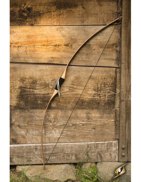 Arco medievale lungo in legno per...