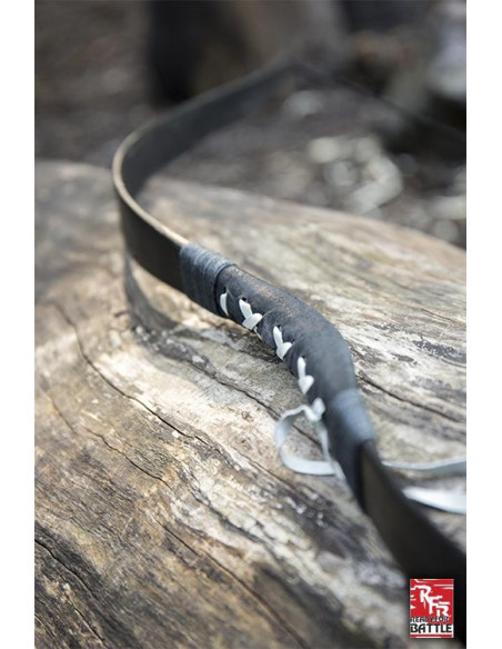 Arco medievale nero. Corda 88 cm.