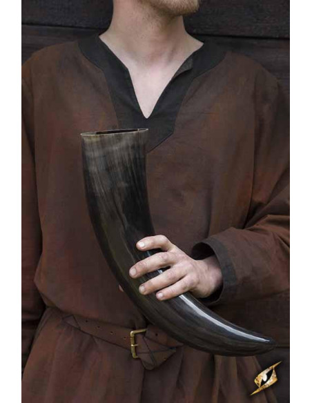 Corno Jötunheim scuro con supporto in...