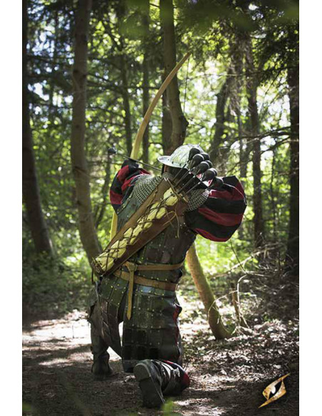 Faretra in pelle imperiale per LARP,...