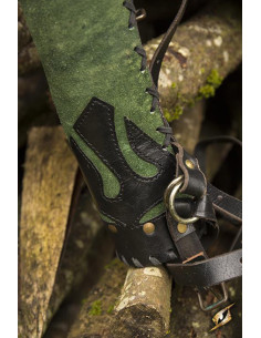 Faretra Ranger regolabile 71 cm., colore nero-verde 2
