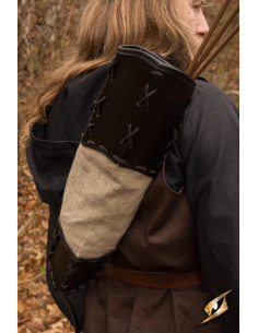 Faretra dei Selvaggi per LARP, colore nero 2