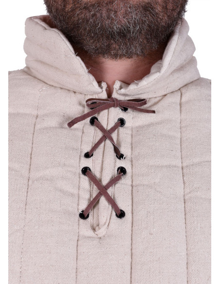 Gambeson lungo con maniche rimovibili