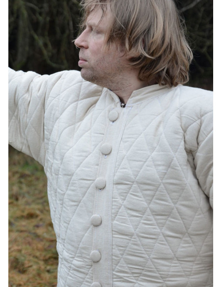 Gambeson lungo trapuntato con...