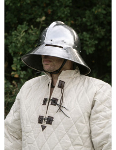 Gambeson lungo trapuntato con imbottitura in lana, colore...