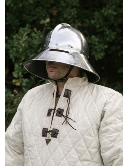 Gambeson lungo trapuntato con...