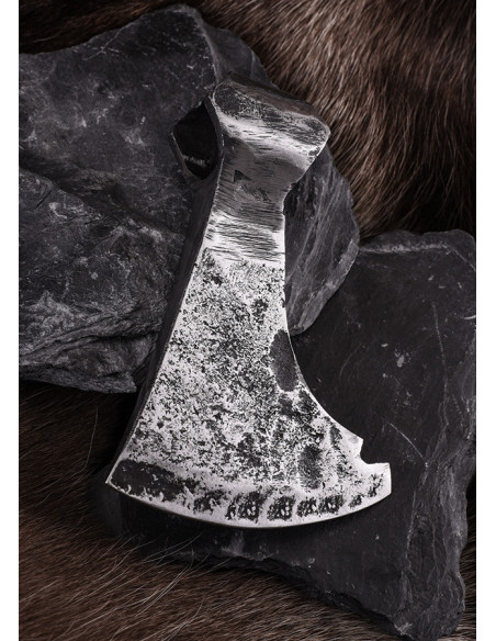 Testa d'ascia barbuta decorativa,...