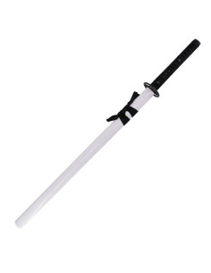 Katana funzionale affilata, acciaio damasco rosso 2