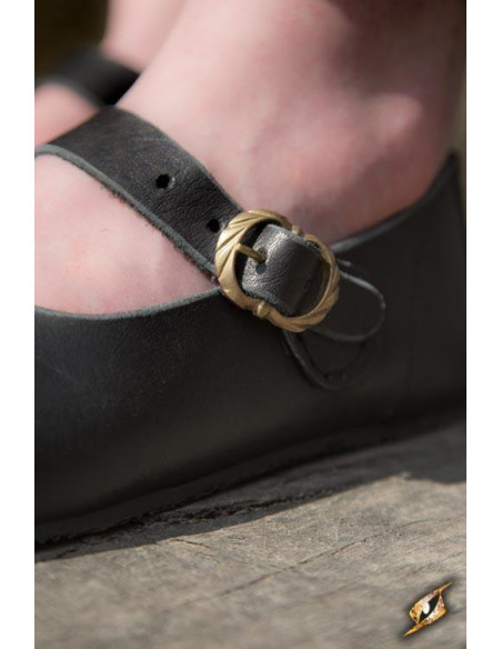 Scarpe medievali Astrid nere da donna