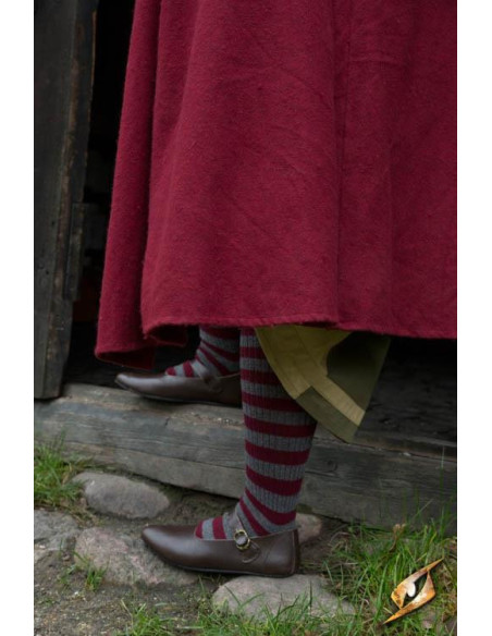 Scarpe medievali Astrid marroni da donna