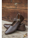 Scarpe medievali Astrid marroni da donna