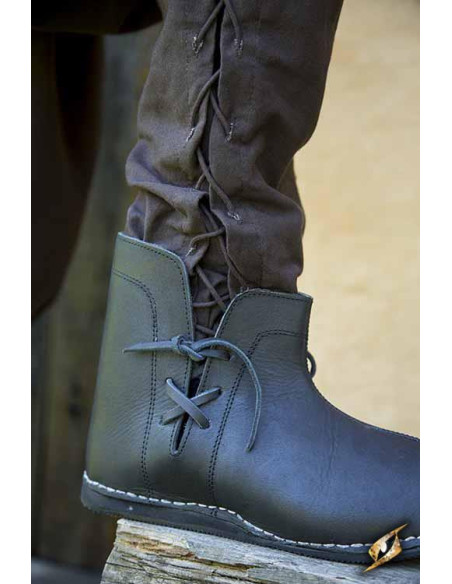 Stivaletti medievali Galahad neri