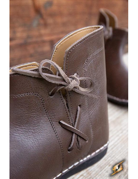 Stivaletti medievali marroni Galahad