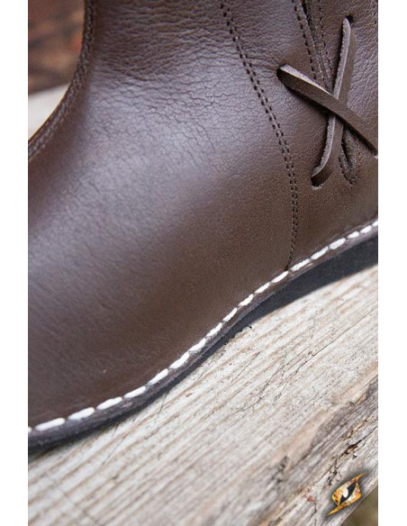 Stivaletti medievali marroni Galahad